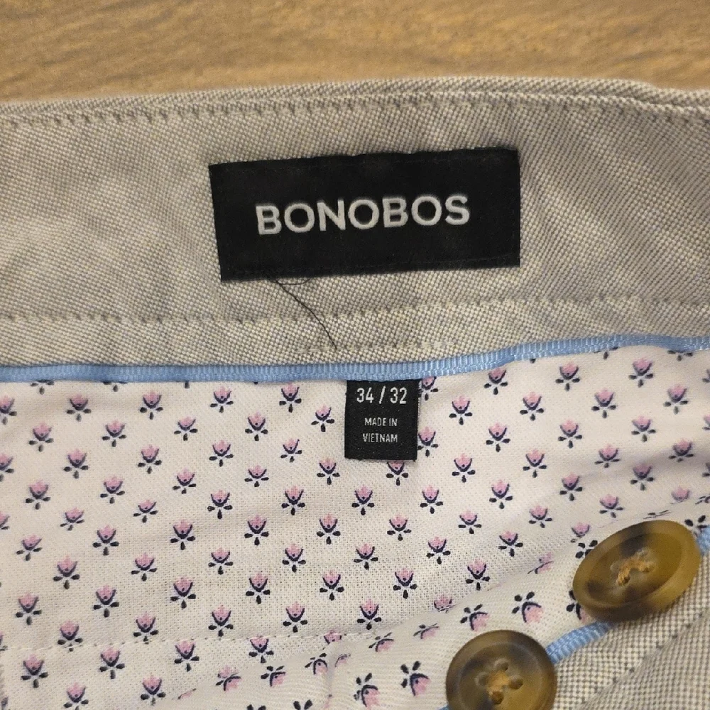 Bonobos Light Gray Chinos